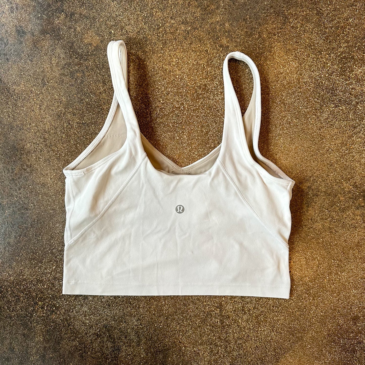 Size 6 White Align Tank