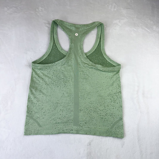Size 6 Creamy Mint/Cedar Green Swifly Tank *race length