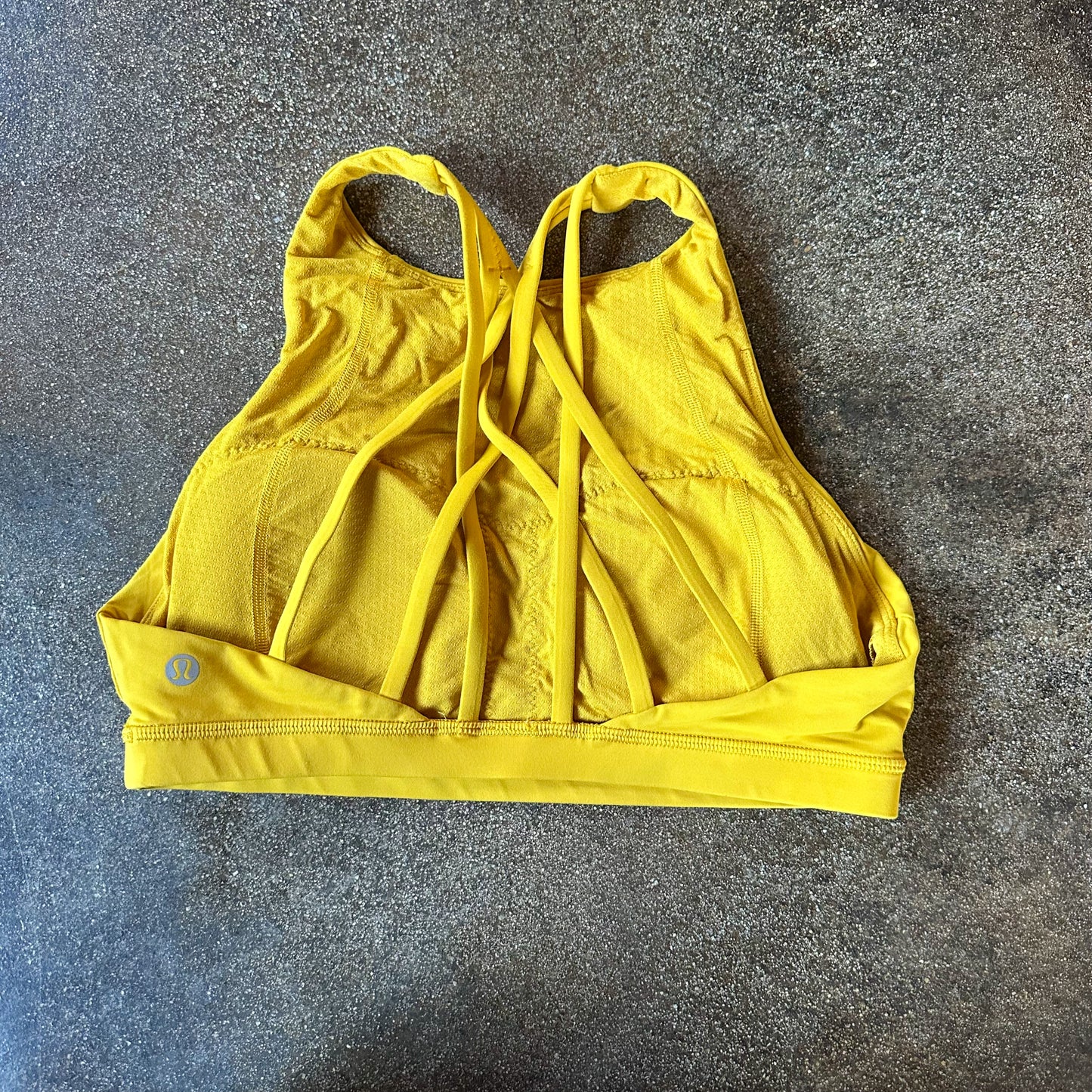 Size 8 Honey Lemon Free To Be Serene Bra *High Neck