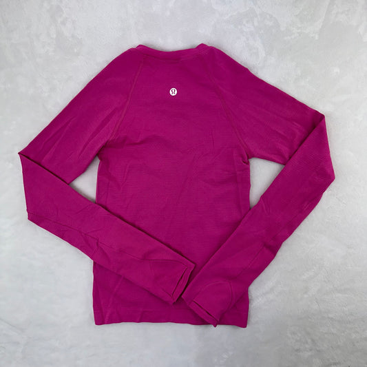 Size 0 Sonic Pink Swifly Long Sleeve 2.0 *race length
