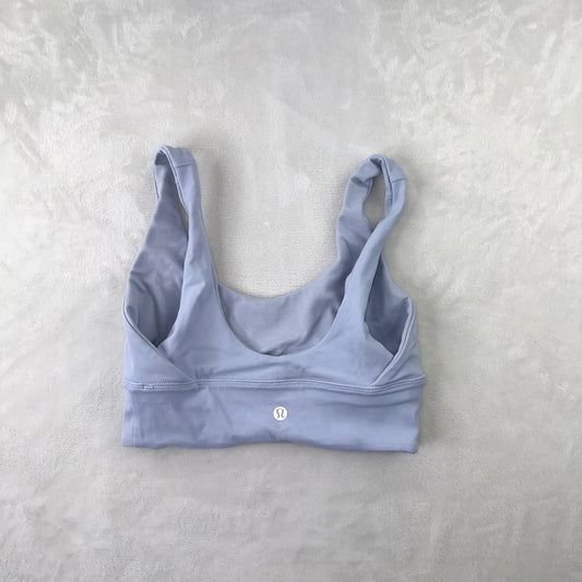 Size 4 Blue Linen Align Bra