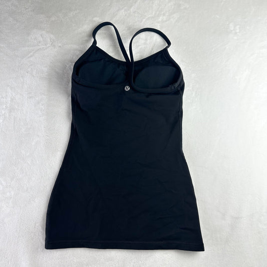 Size 2 Black Flow Y Tank Top