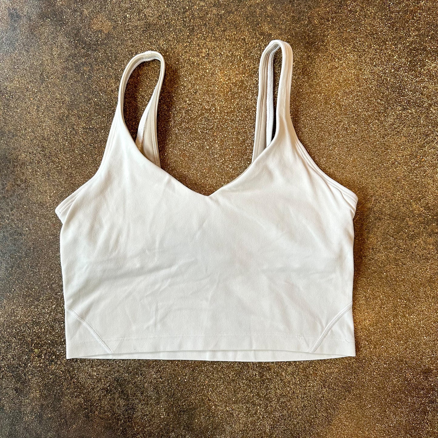 Size 6 White Align Tank