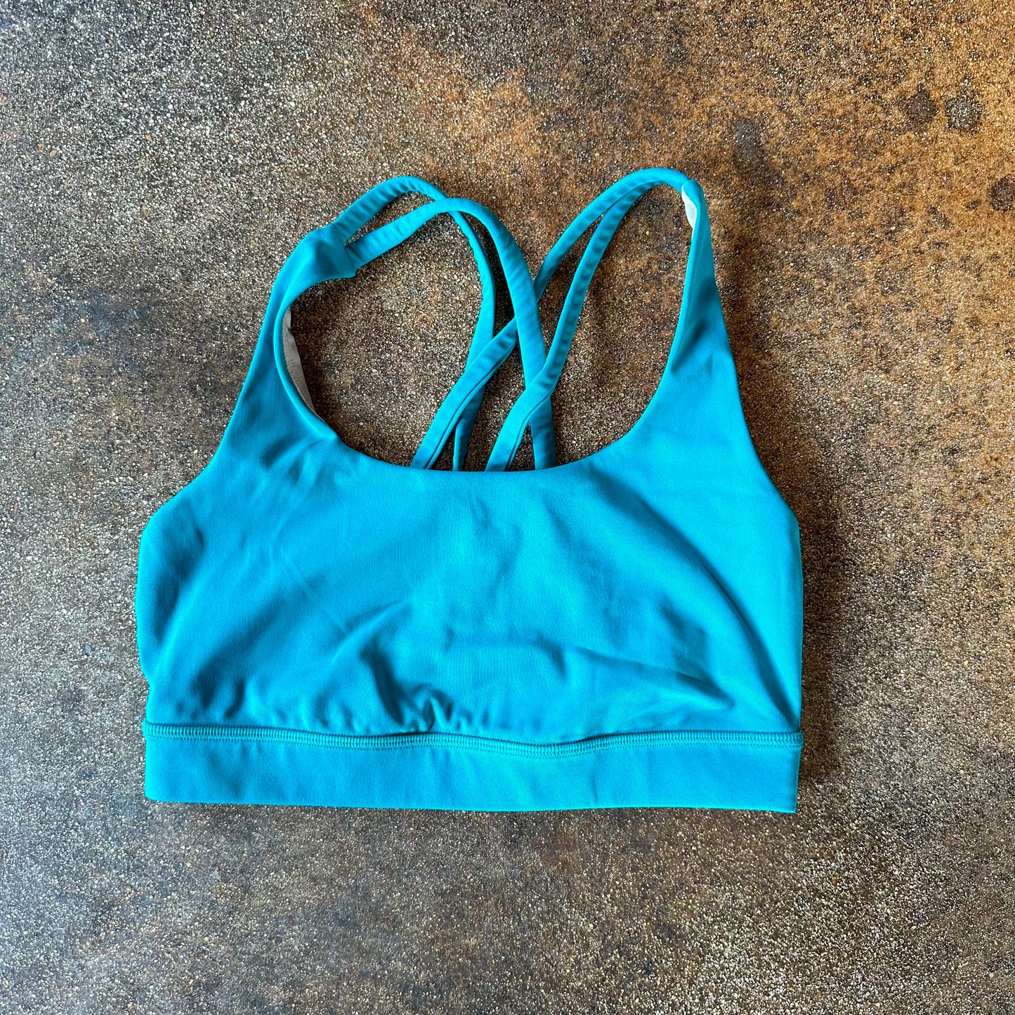 Size 4 Blue/Green Energy Bra