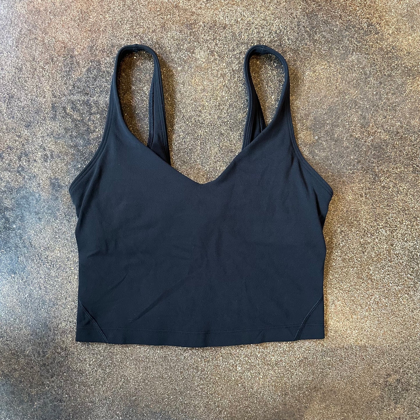 Size 2 Black Align Tank