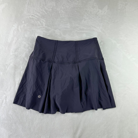 Size 4 Black Currant Lost In Pace Skirt 15”