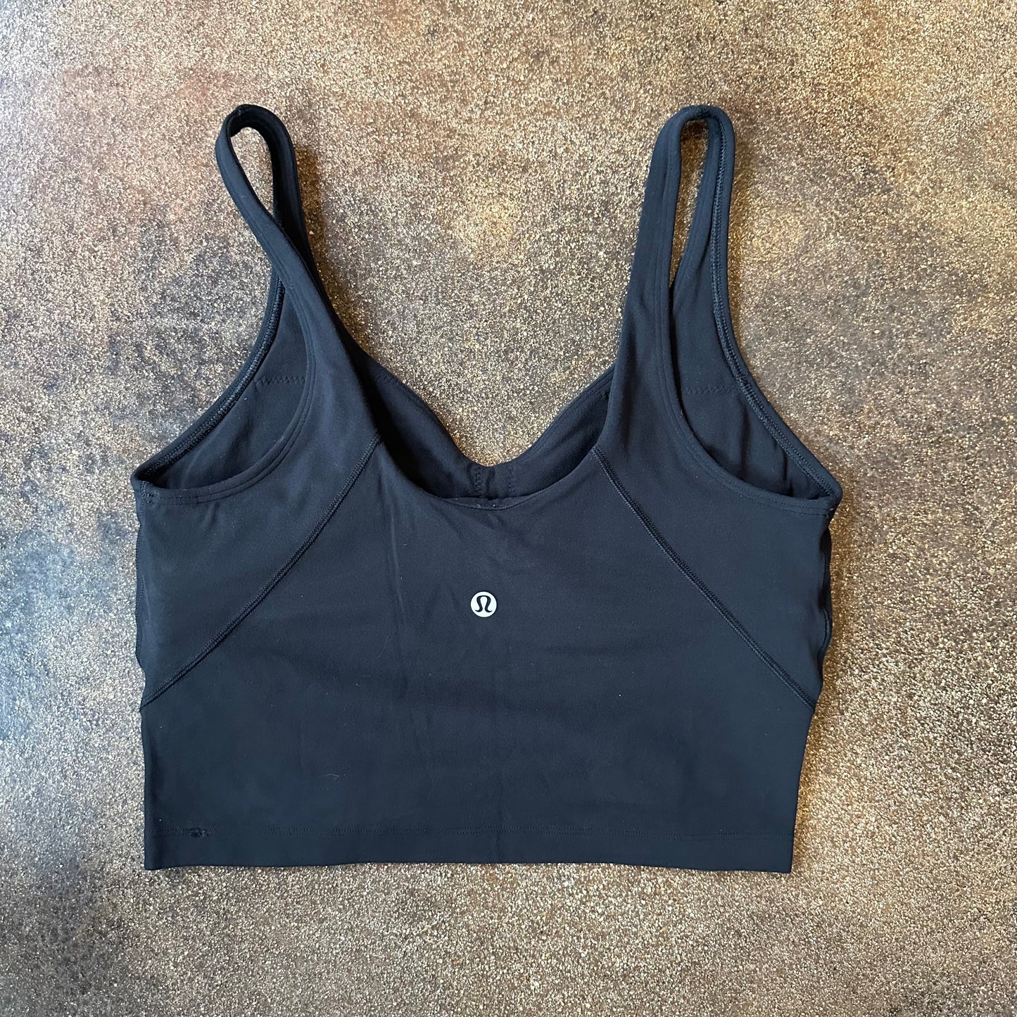 Size 8 Black Align Tank