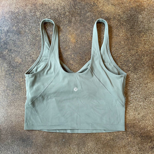 Size 8 Grey Sage Align Tank