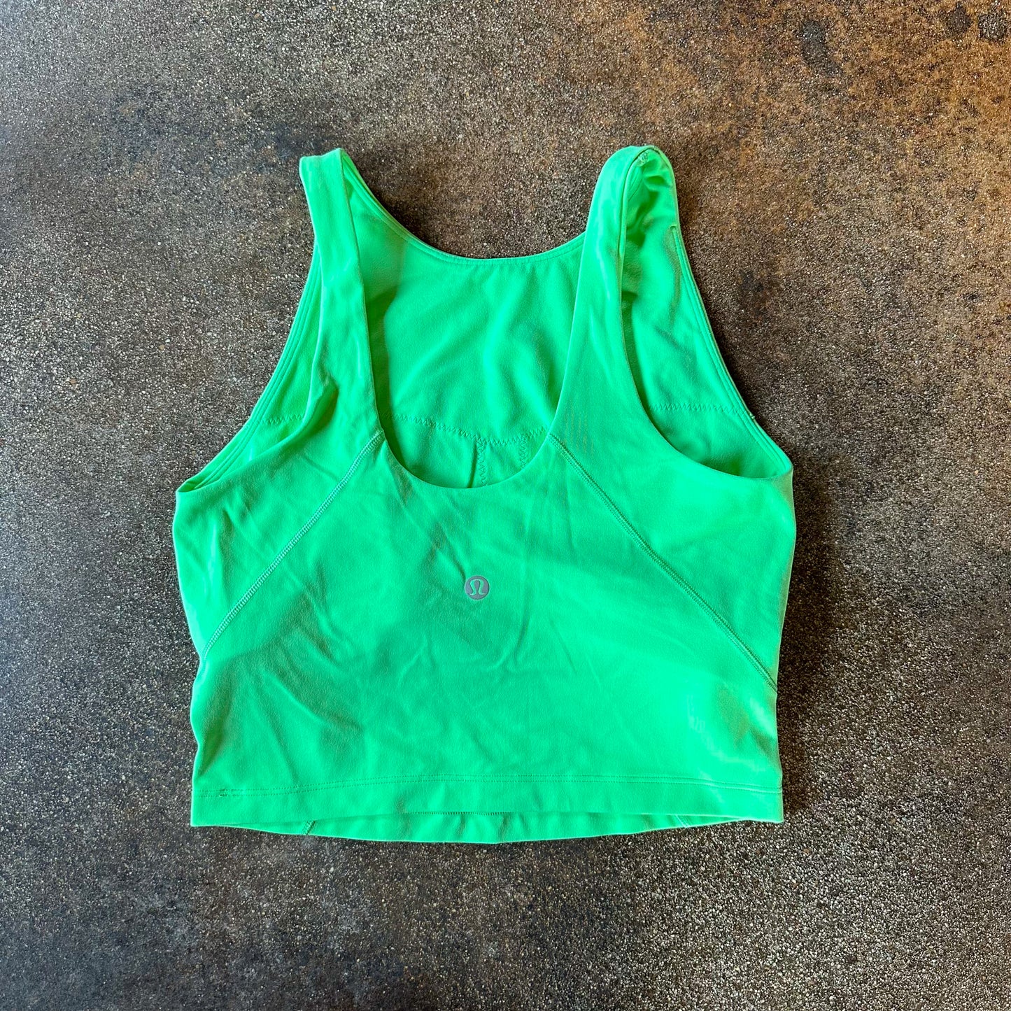 Size 4 Scream Green Light Align High-Neck Tank