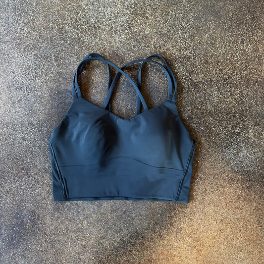 Size 4 Black Like a Cloud Bra Longline