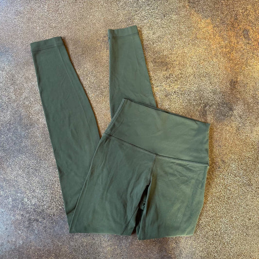 Size 2 Dark Olive Align Legging 28”