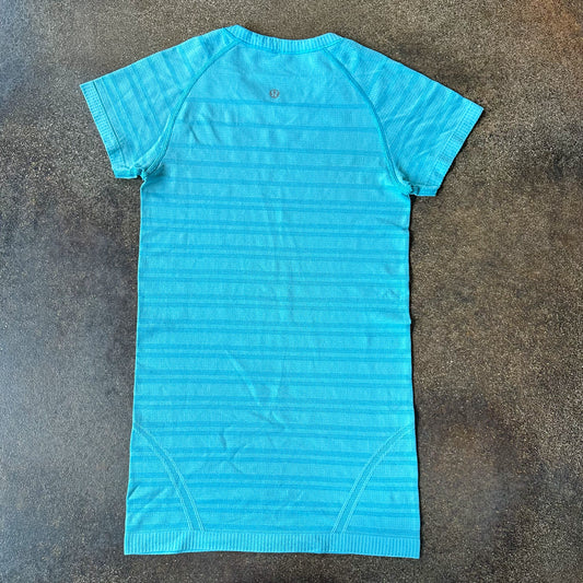 Size 4 Spry Blue Swifly Short Sleeve