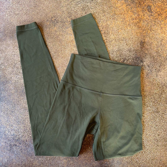 Size 4 Dark Olive Align Legging 28”