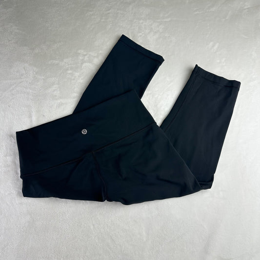 Size 8 Black Wunder Under Legging 17”