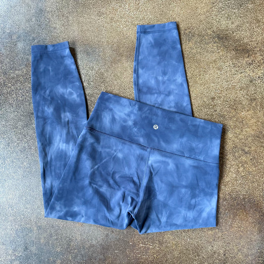 Size 10 Diamond Dye Shade Naval Blue Wunder Train Legging 25”