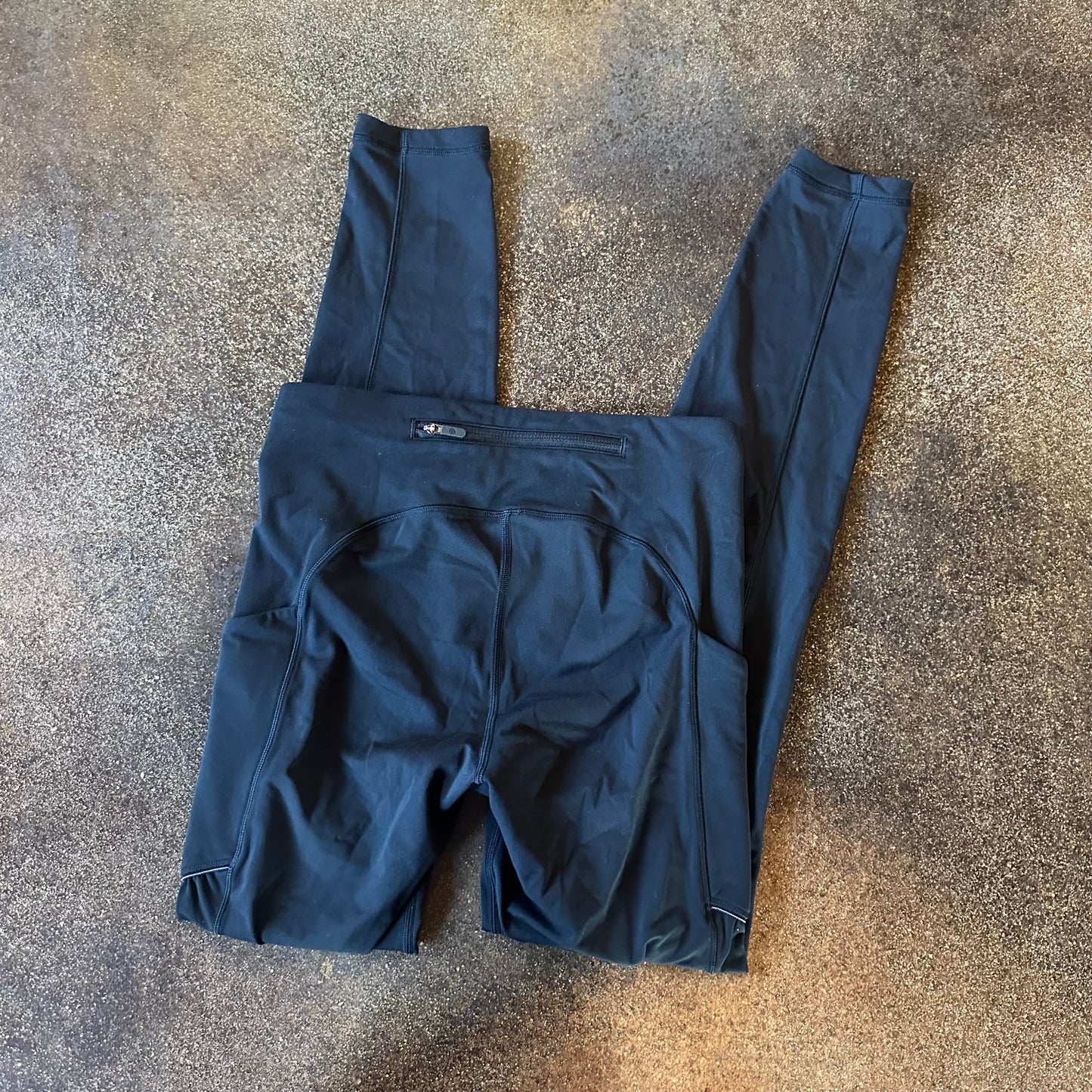 Size 4 Black Speed Up Legging Warp Tech Fleece 28"