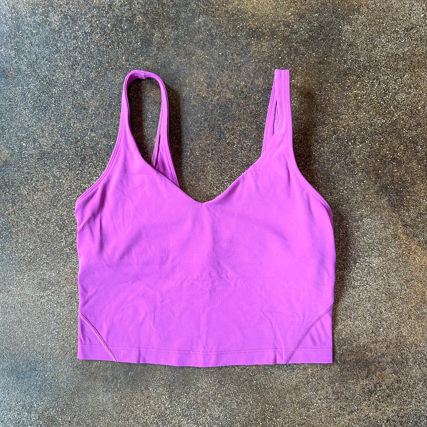 Size 6 Vivid Plum Align Tank