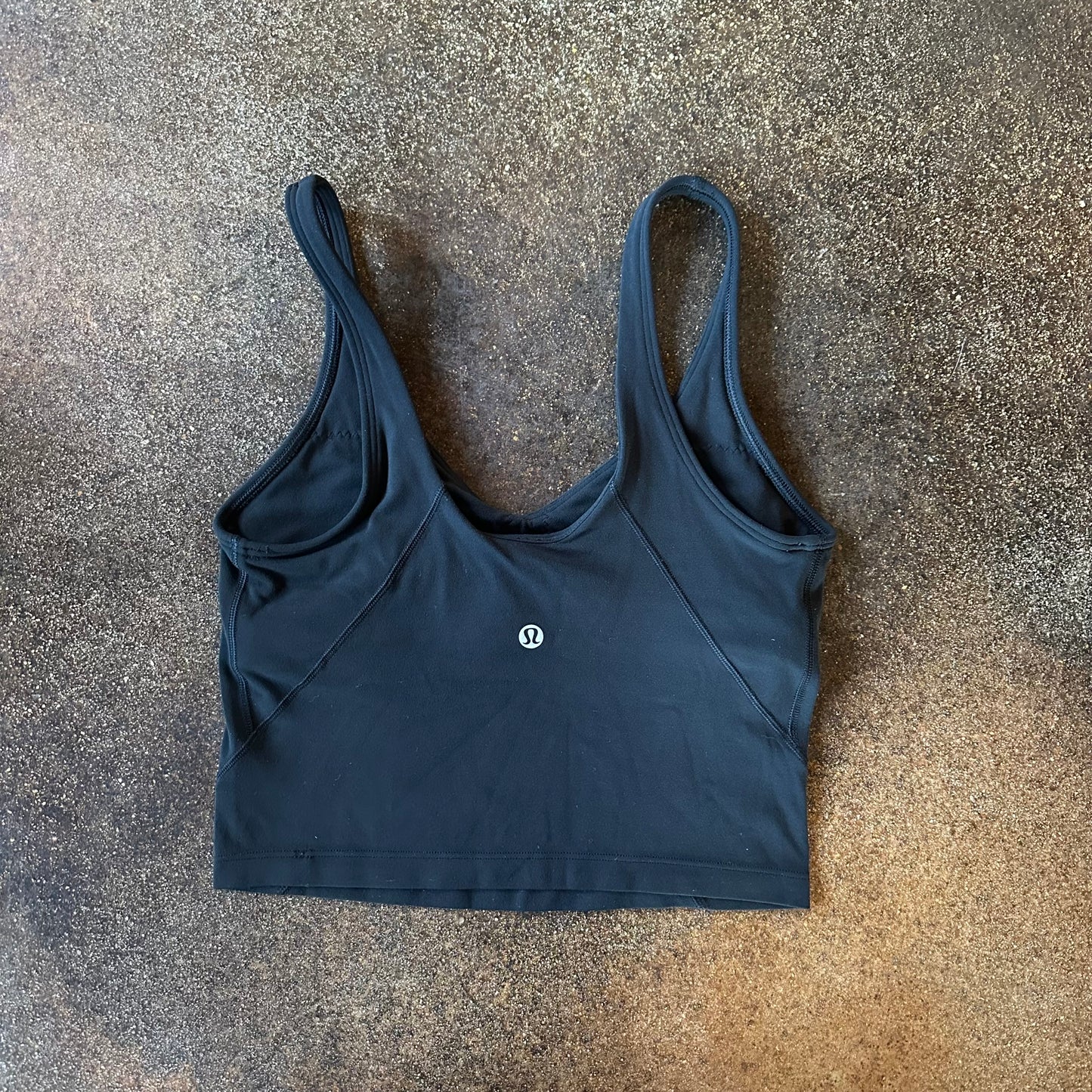 Size 4 Black Align Tank