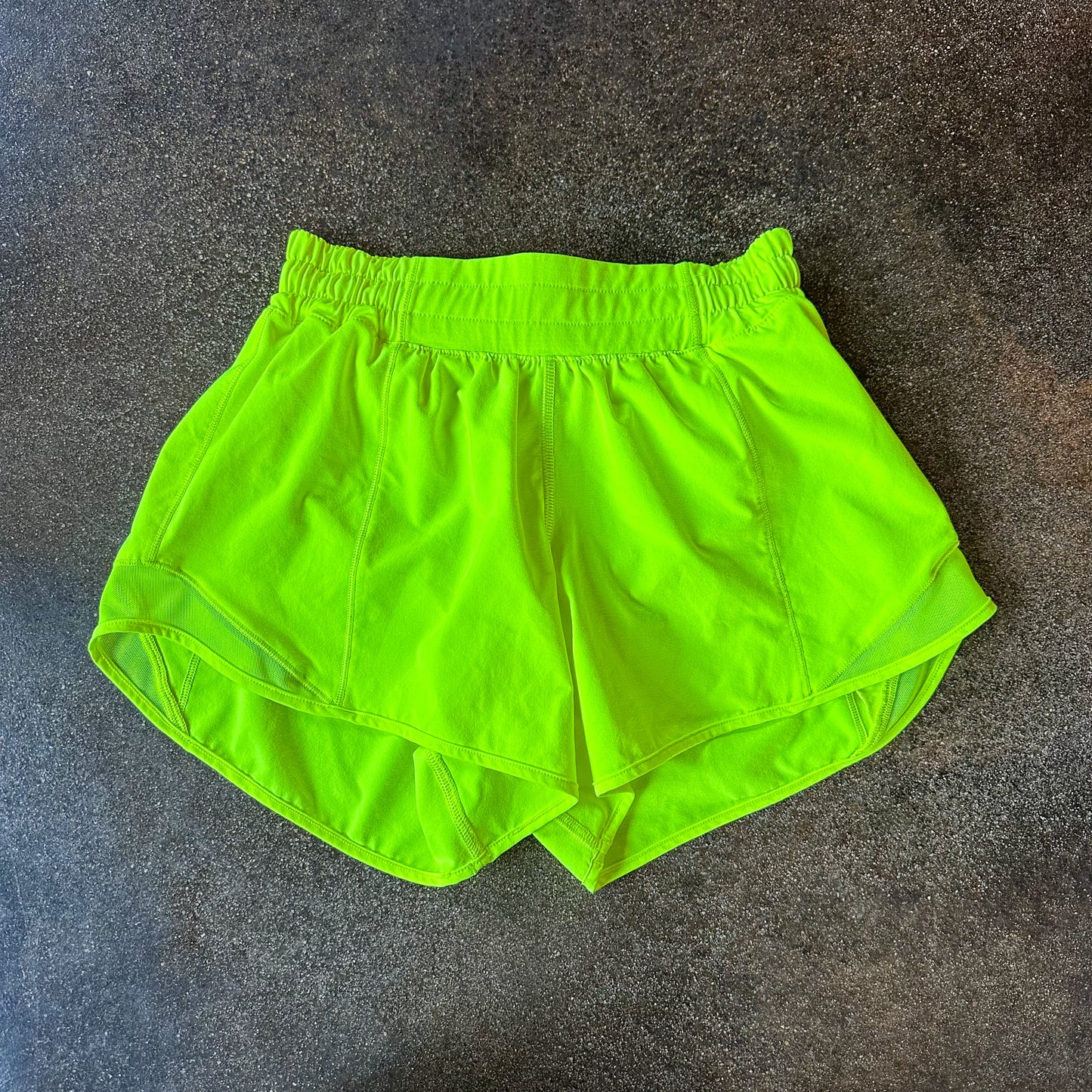 Size 4 Highlight Yellow Hotty Hot Short 4”