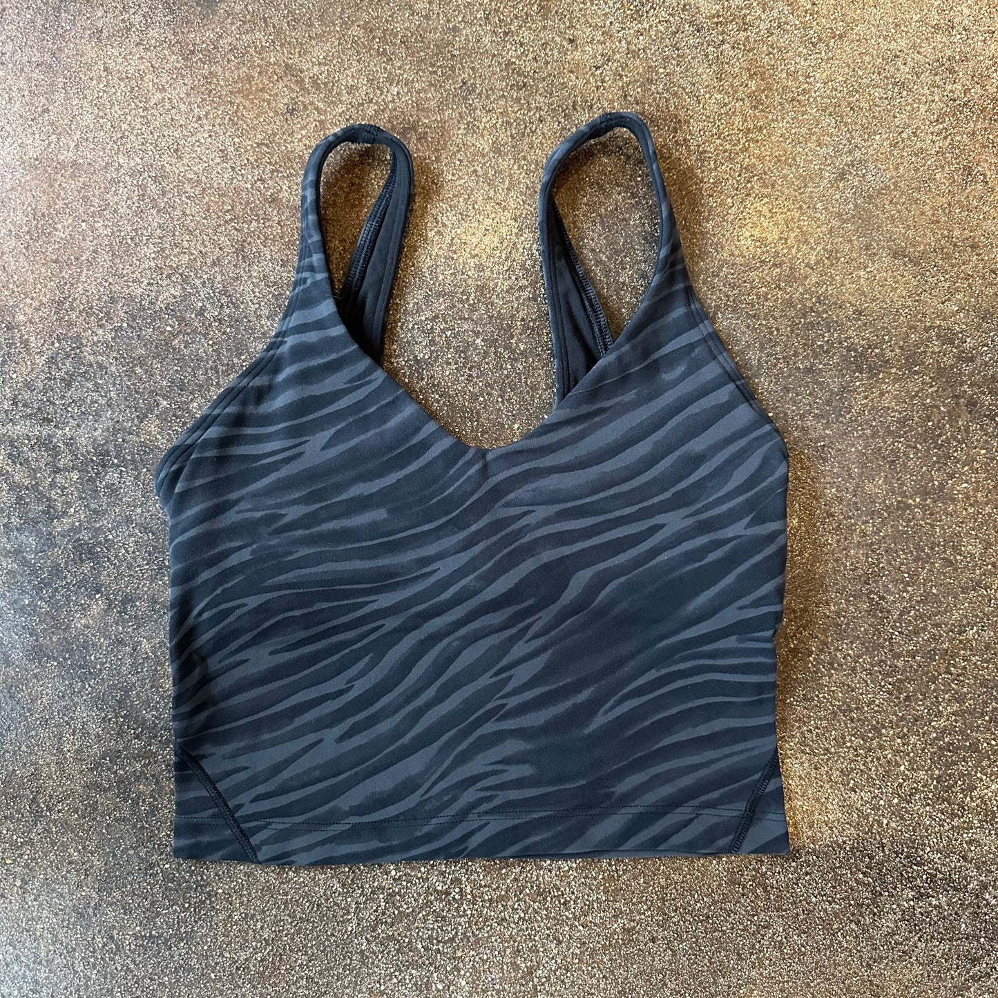 Size 2 Le Tigre Camo Deep Coal Multi Align Tank