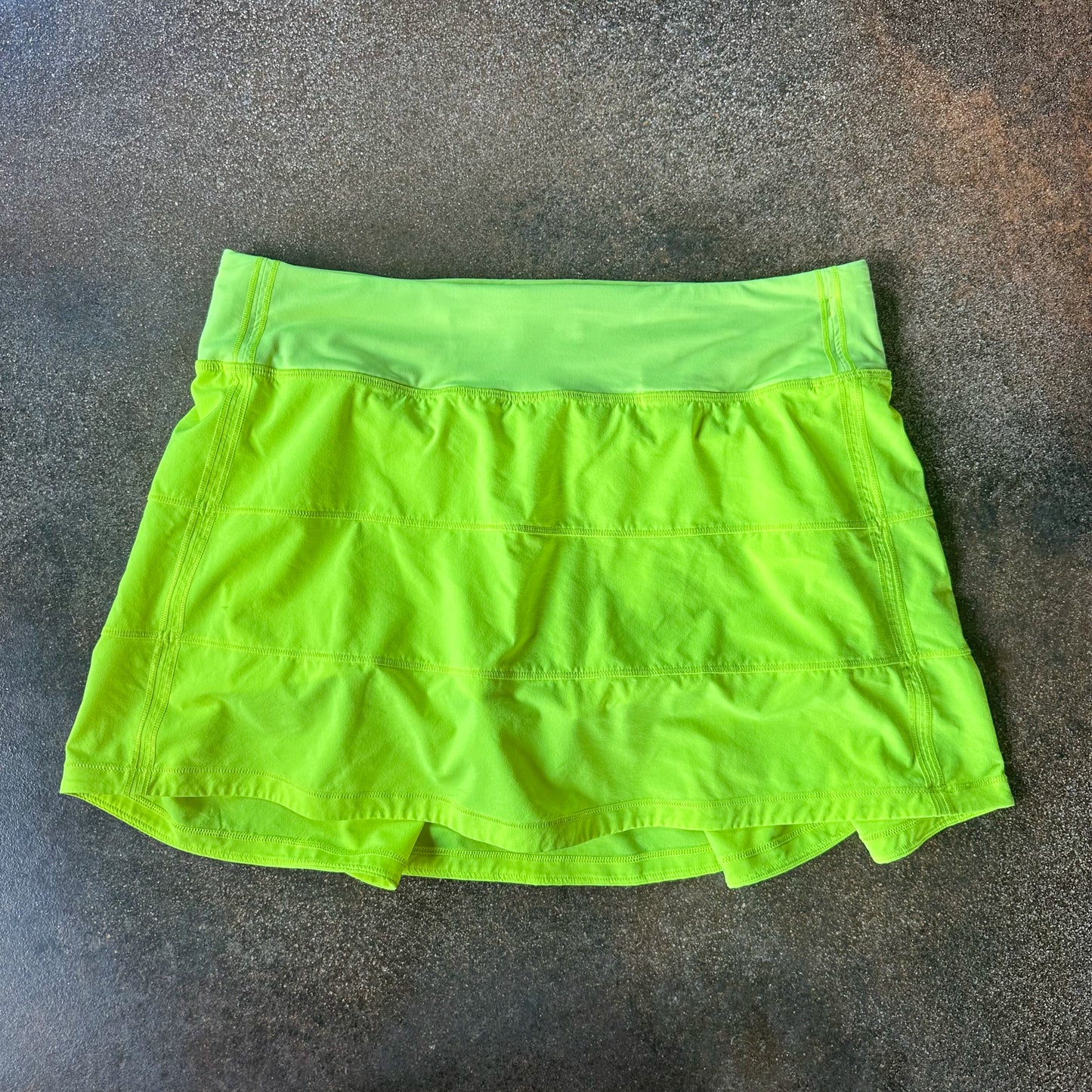 Size 8 Highlight Yellow Pace Rival Skirt 15”