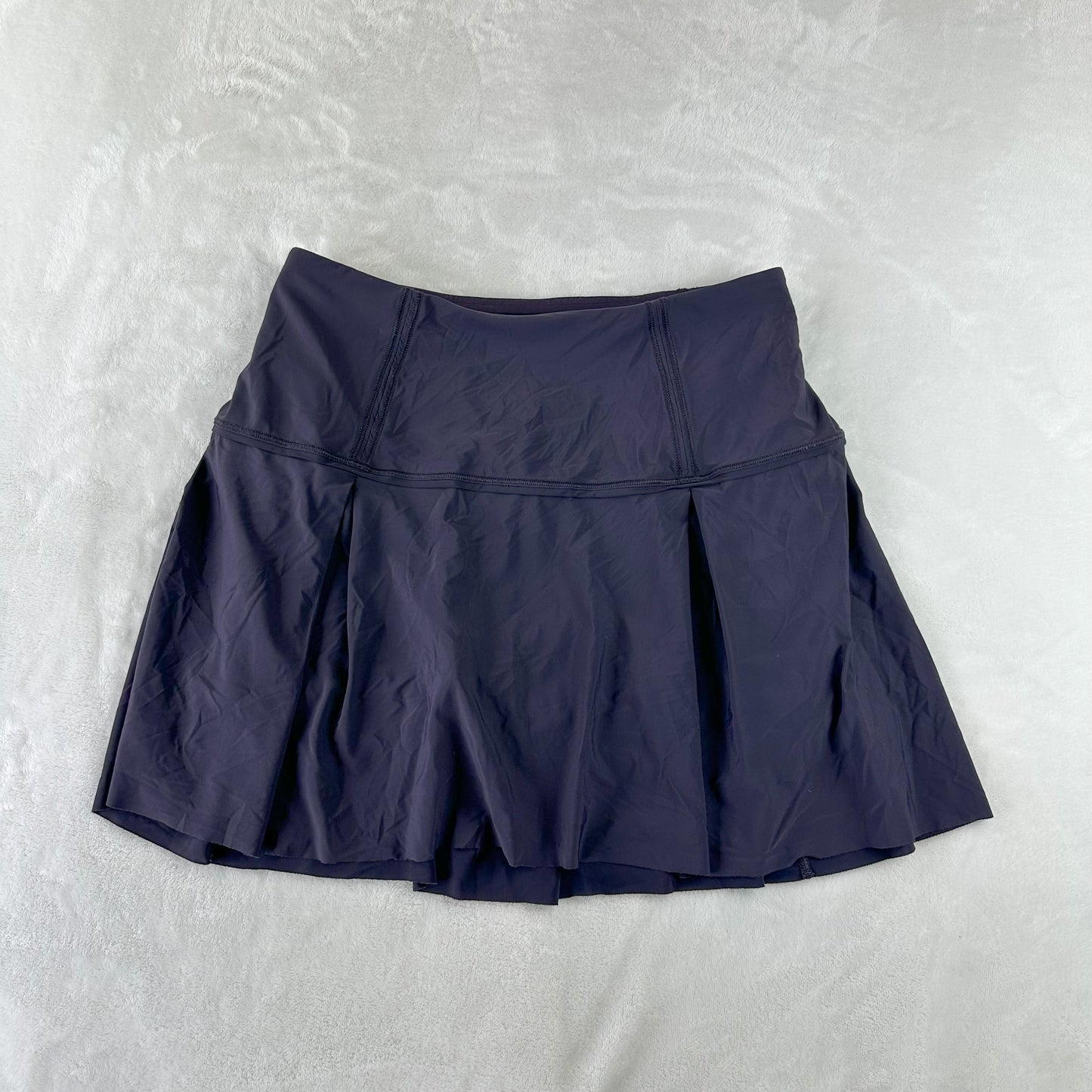 Size 4 Black Currant Lost In Pace Skirt 15”