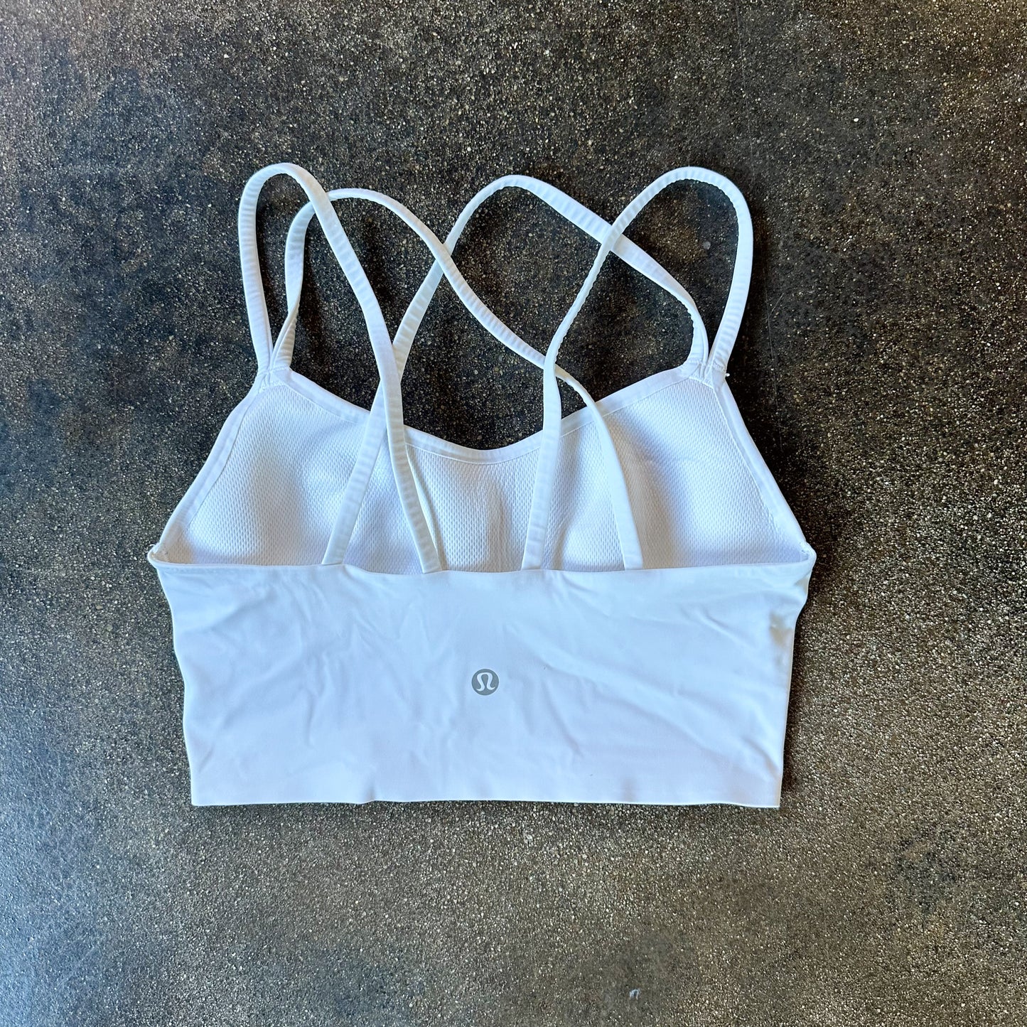 Size 4 White Like A Cloud Bra *Longline