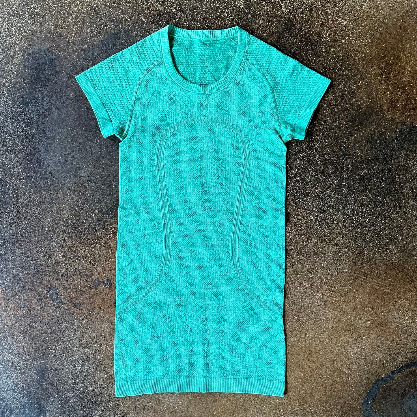 Size 2 Heathered Jungle Swifly Short Sleeve