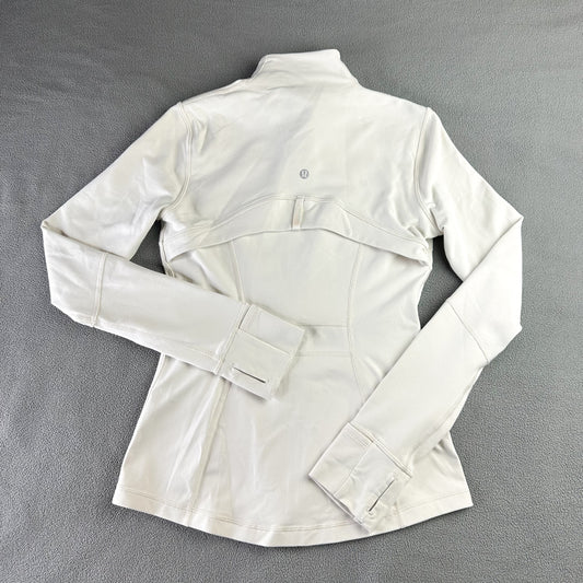 Size 6 White Opal Define Jacket
