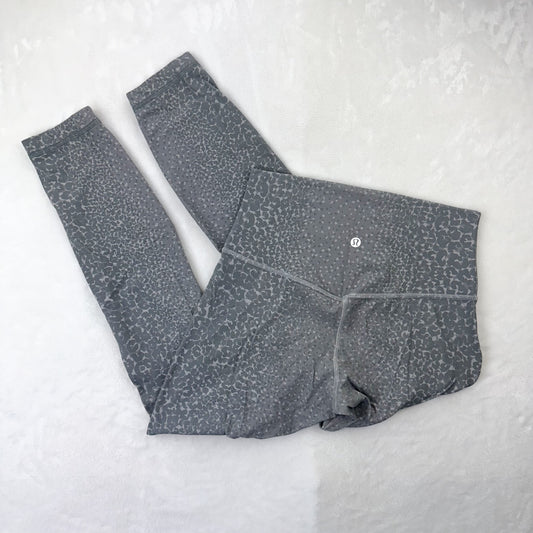 Size 6 City Camo Silver Drop Multi Align Legging 28”