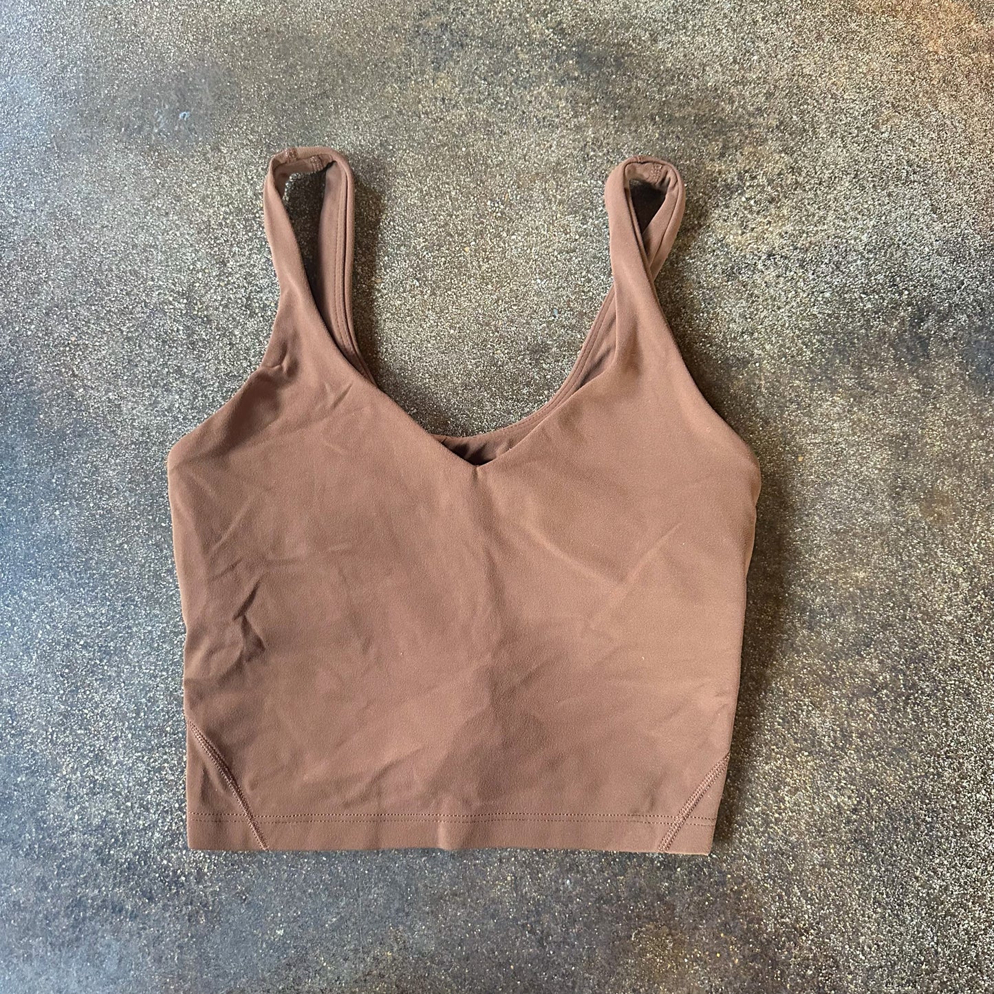 Size 4 Roasted Brown Align Tank