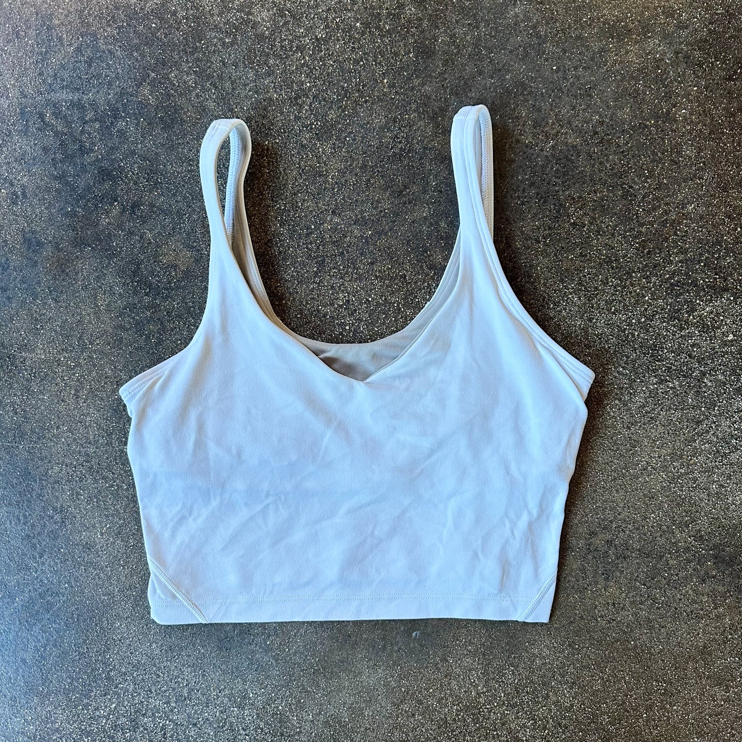 Size 6 White Align Tank