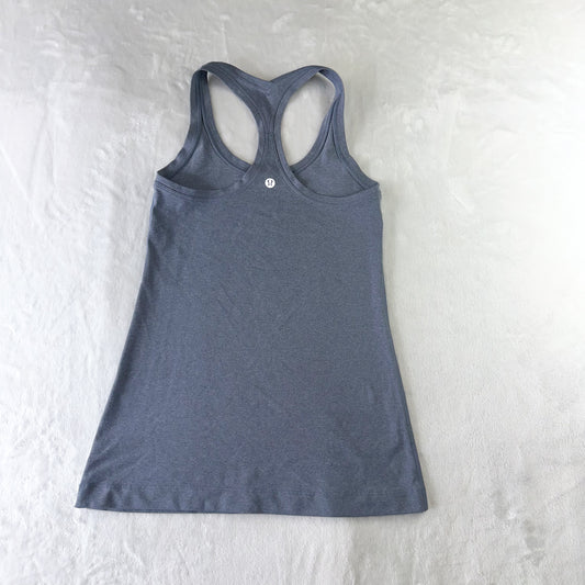 Size 6 Heathered Illuminight Cool Racerback Tank