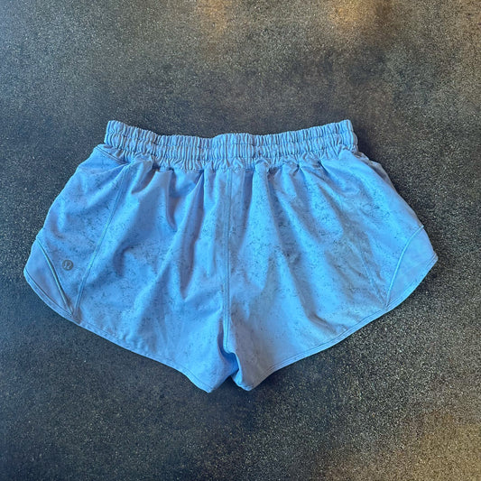 Size 8 Gravel Dust Pastel Blue Multi/Pastel Blue Hotty Hot Short 2.5”