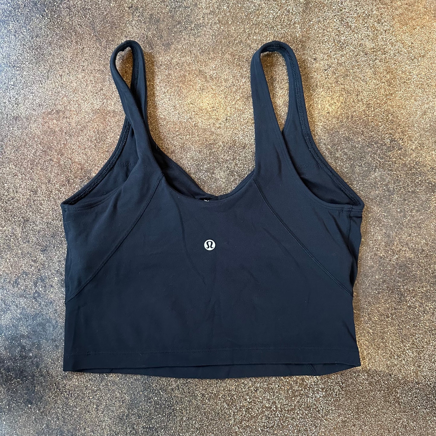 Size 6 Black Align Tank