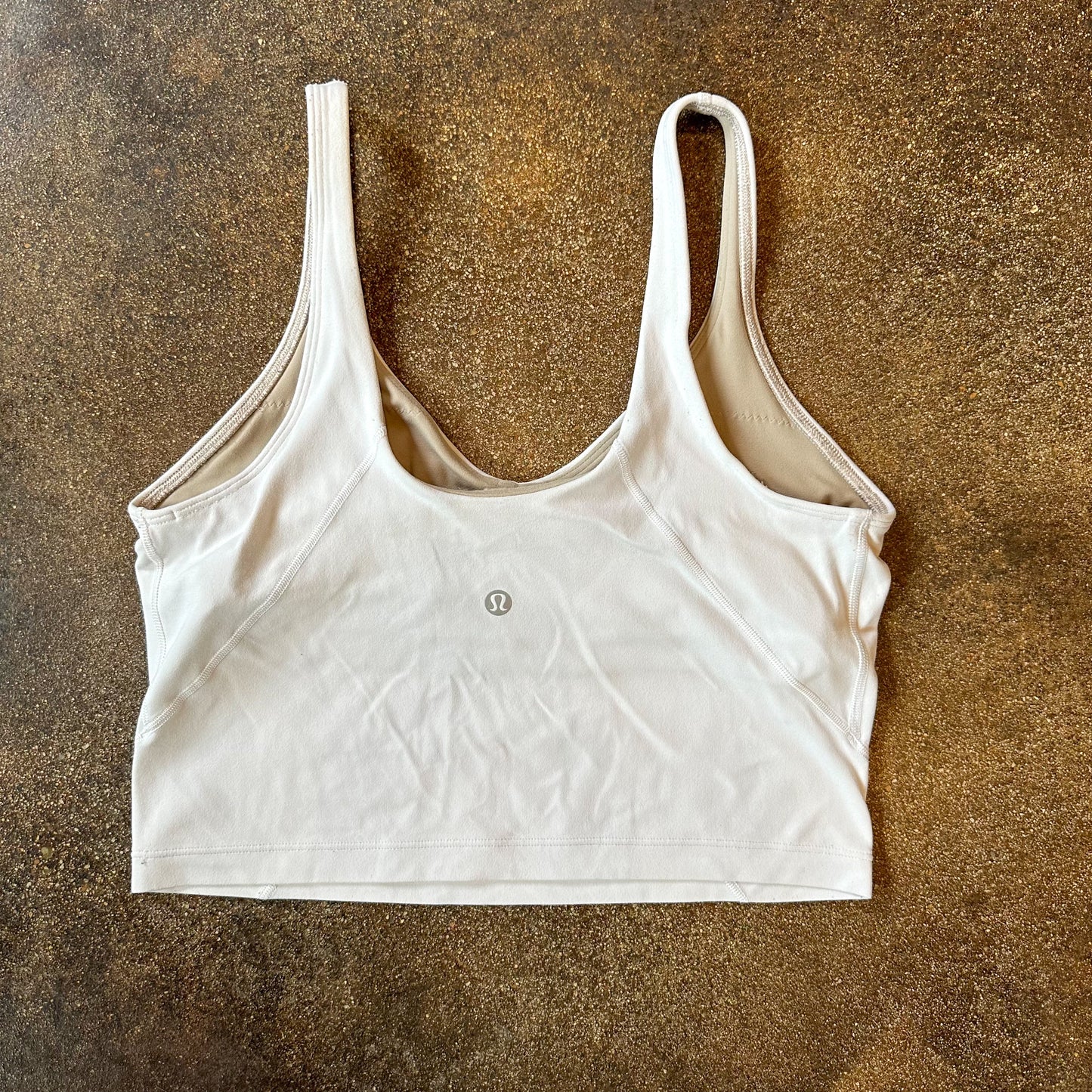 Size 8 White Align Tank