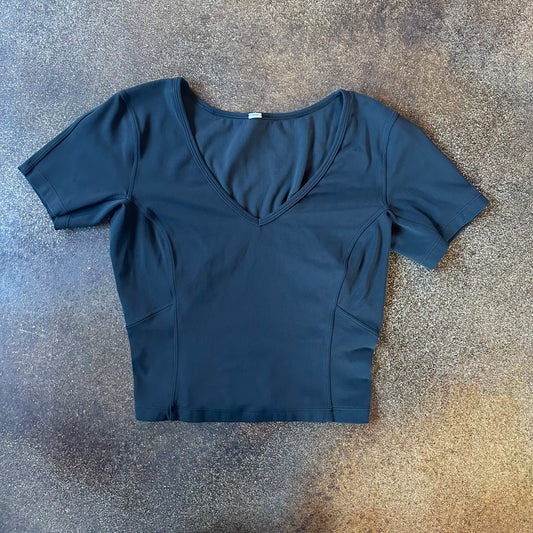 Size 4 Black Align T-Shirt