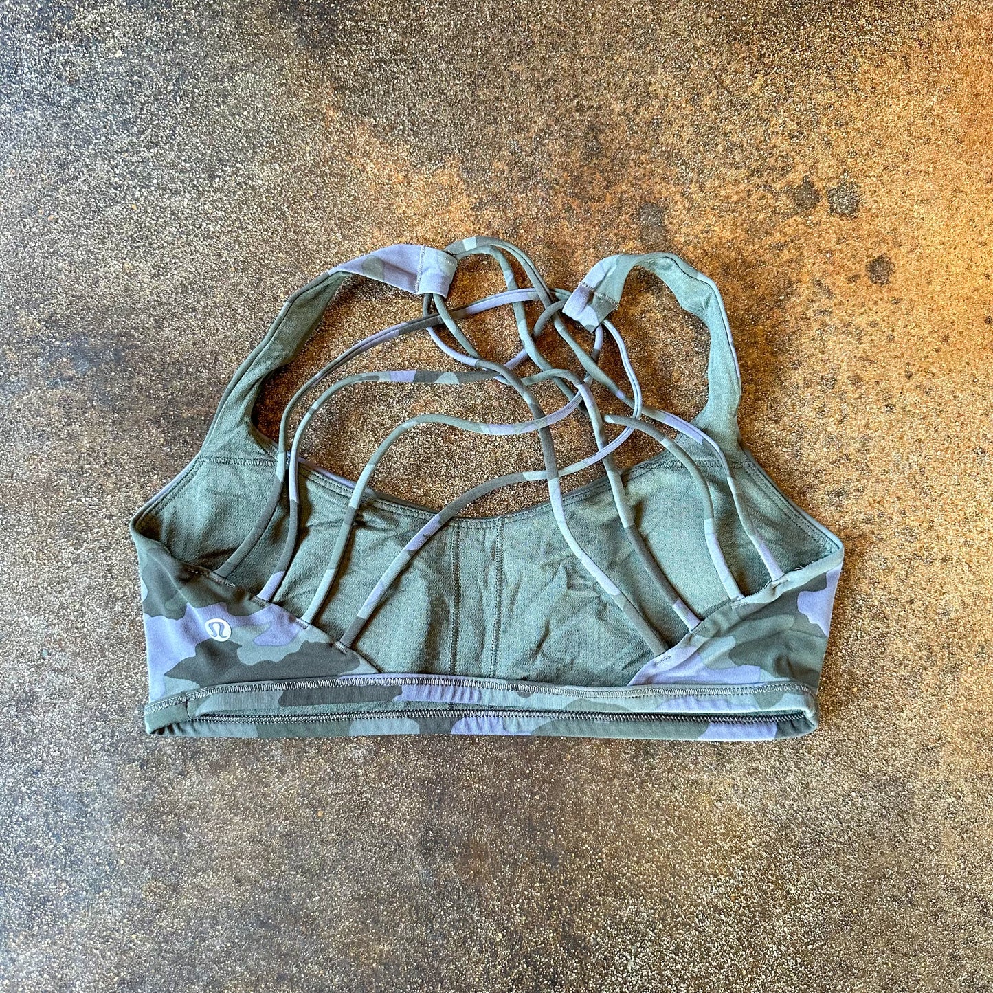 Size 8 Heritage 365 Camo Dusky Lavender Multi Free To Be Bra