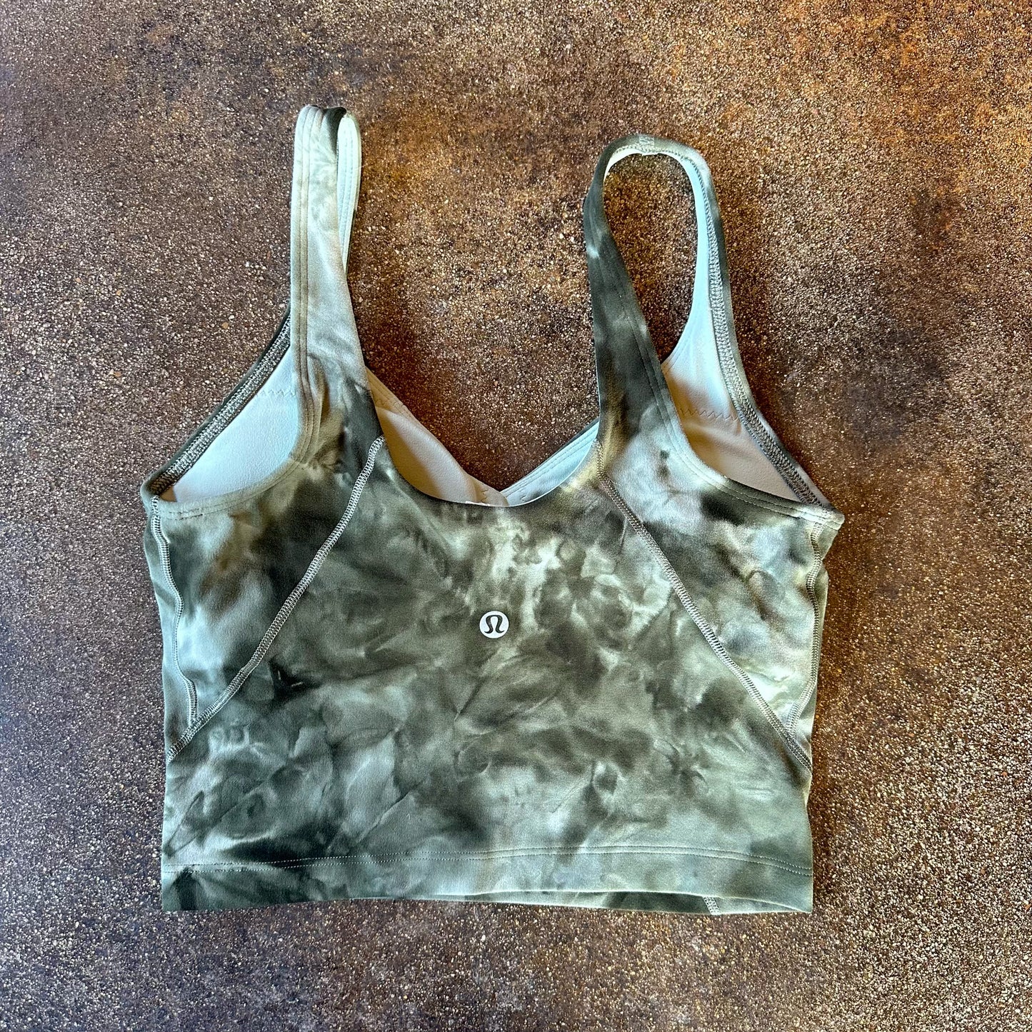 Size 2 Diamond Dye Light Sage Medium Olive Align Tank