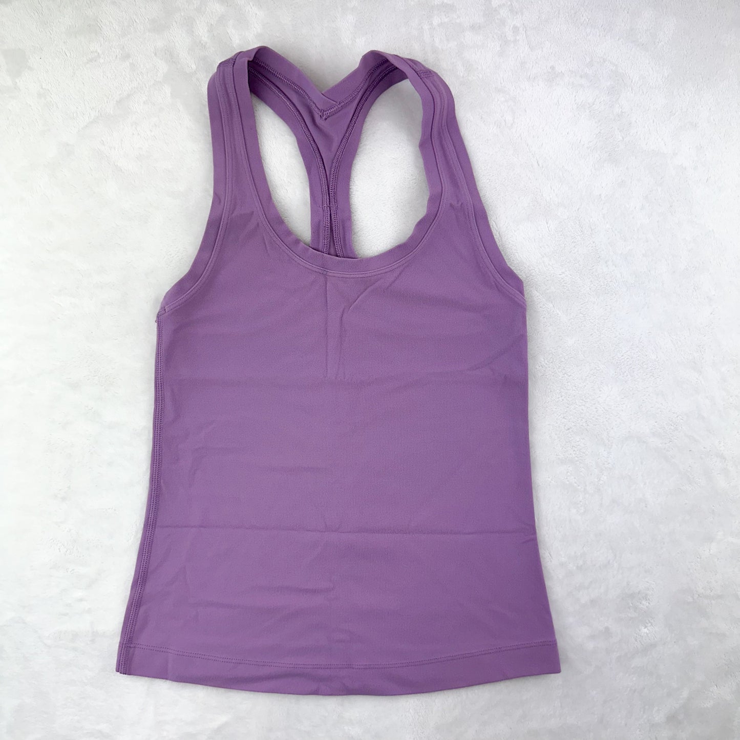 Size 0 Wisteria Purple Cool Racerback Tank *race length