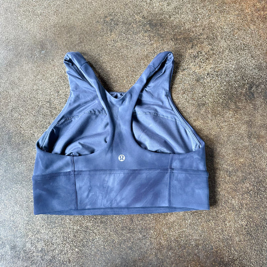 Size 8 Diamond Dye Shade Naval Blue Wunder Train Longline Bra