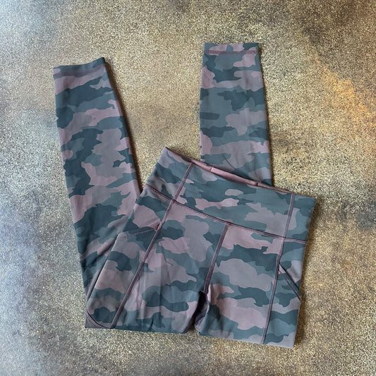 Size 4 Heritage 365 Camo Brown Earth Multi Invigorate Legging 25”