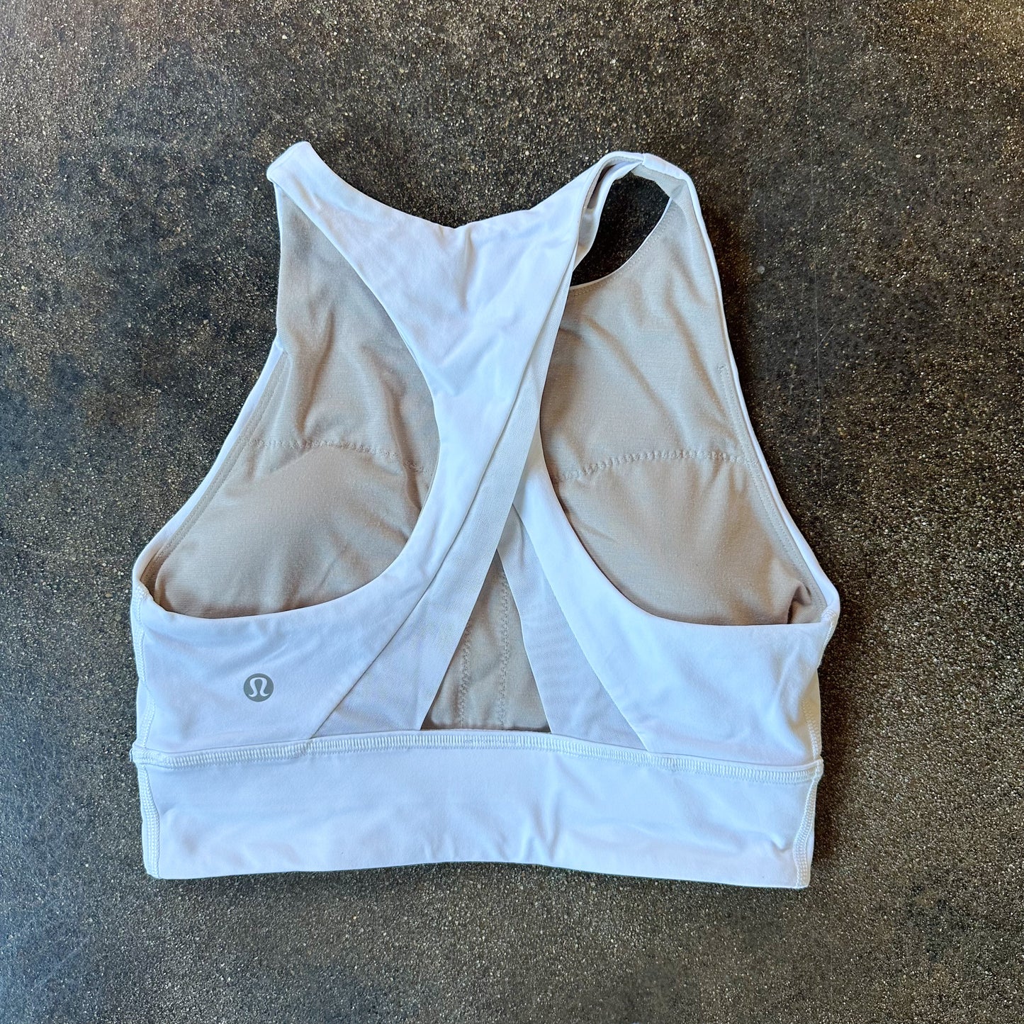 Size 6 White Ignite Bra