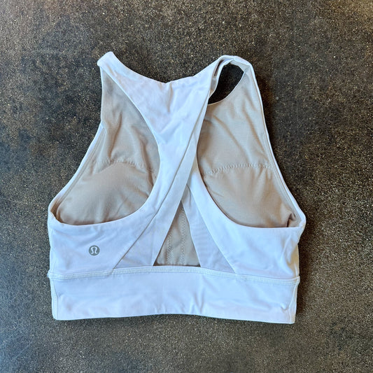 Size 6 White Ignite Bra