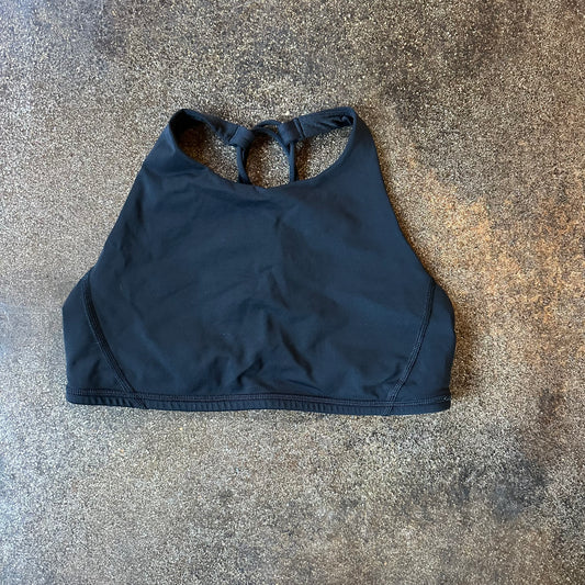 Size 8 Black Free To Be Bra *High Neck