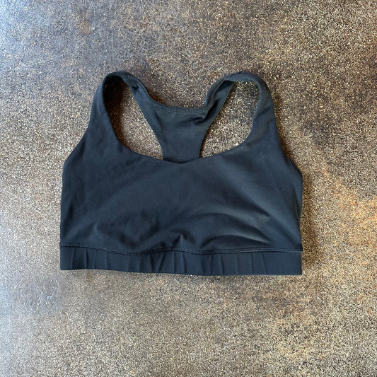 Size 6 Black Sports Bra