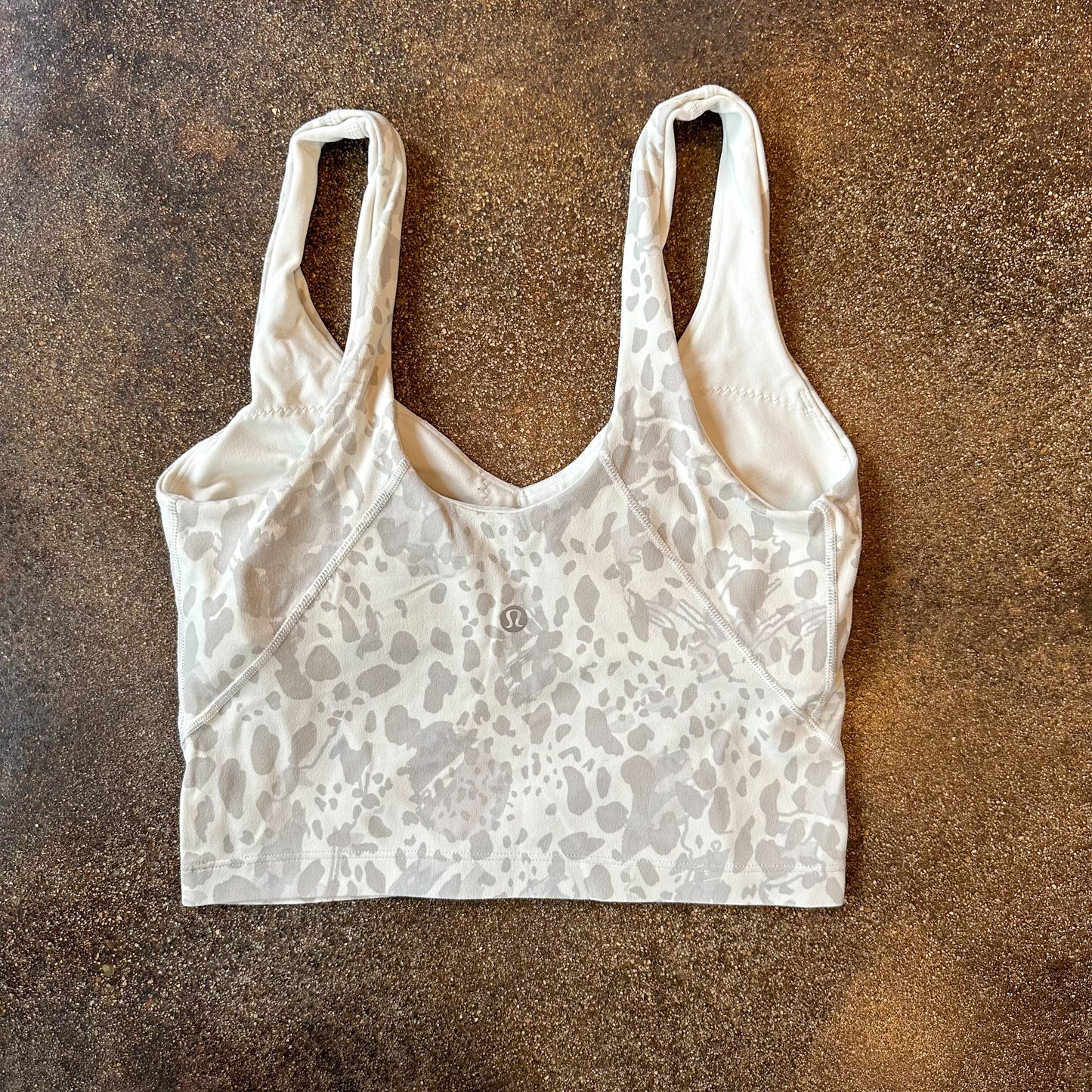 Size 4 Cheetah Camo Antique White Multi Align Tank