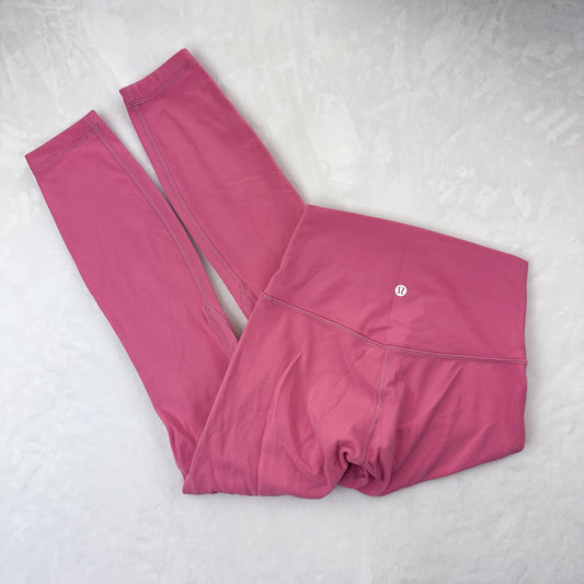 Size 4 Pink Blossom Align Legging 25”
