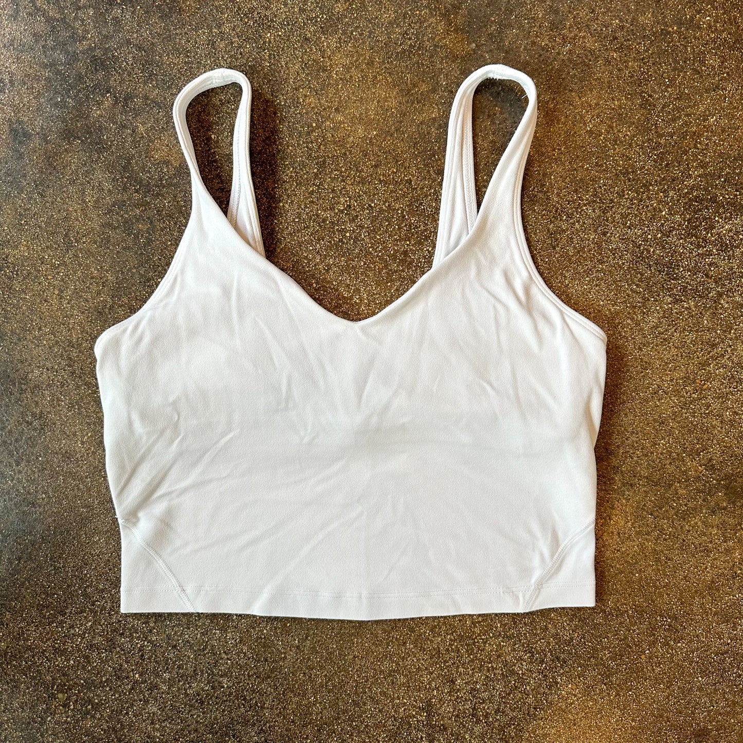 Size 6 White Align Tank