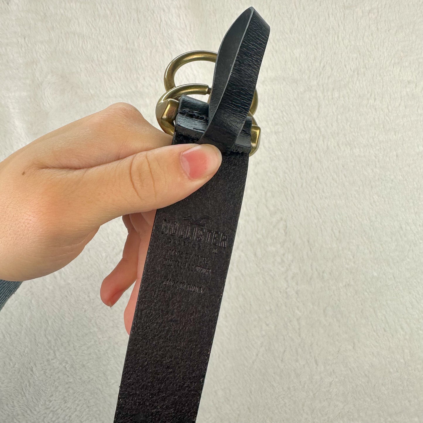 Size Small Hollister Gold Hoop Belt